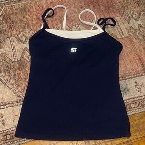 Set Active x Reebok Formcloud “Tribute Tank Top” Double Layer Collab in Navy